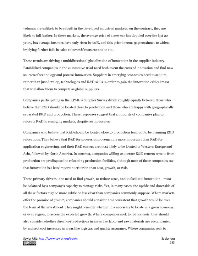 Fundamentals of Global Strategy - Page 183